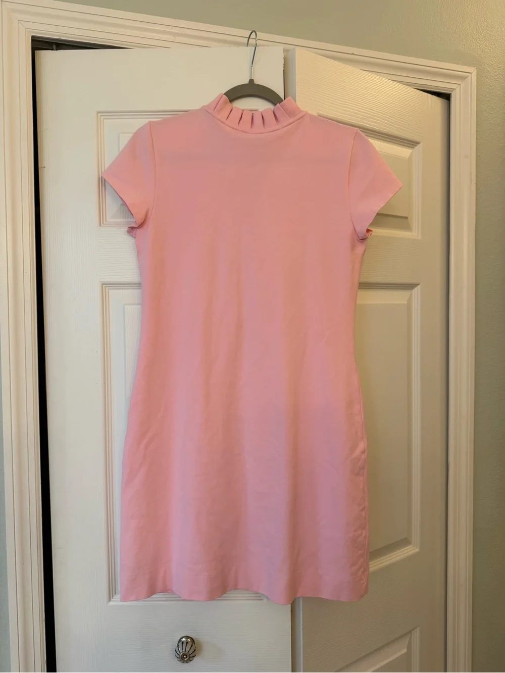 Lilly Pulitzer clary polo dress Pink size medium like new - Picture 7 of 9